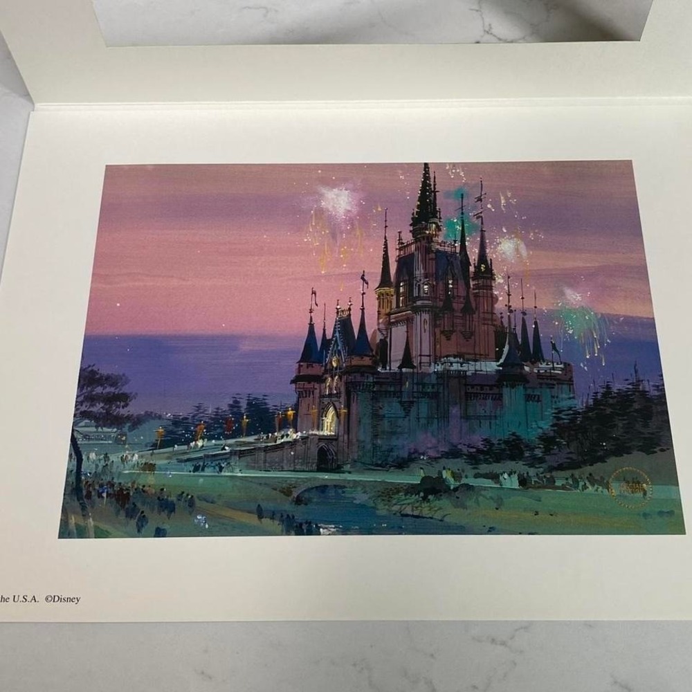 Tokyo Disneyland‎ "Treasures of Fantasy" Special Edition Lithograph (1996) - Picture 5 of 8